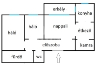 Budapest XIV. kerület Wohnung (Ziegel) 16