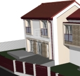 Продается совмещенный дом Budapest XXII. mикрорайон, 88m2