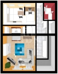Eladó lakás (téglaépítésű) Kismaros, 91m2