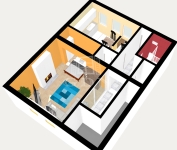 Kismaros Wohnung (Ziegel) 4