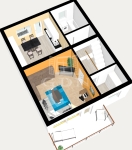 Kismaros Wohnung (Ziegel) 6